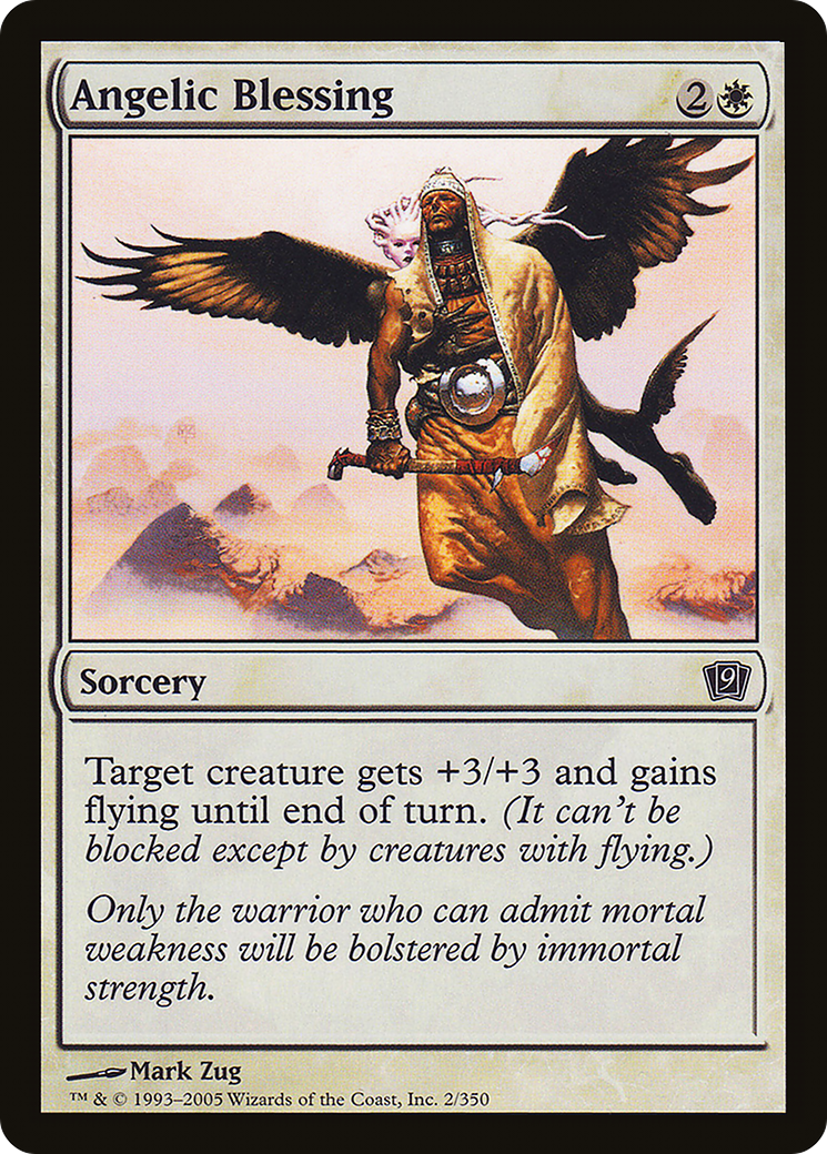 Angelic Blessing (9ED-02★) (Foil)
