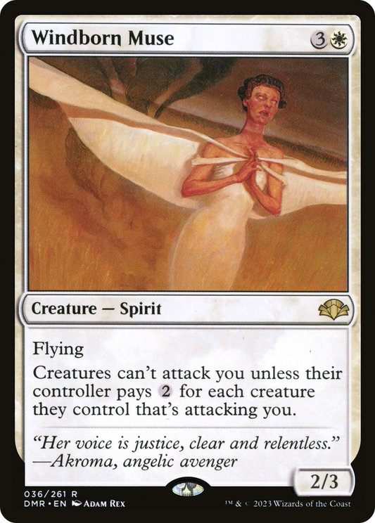 Windborn Muse (DMR-036) (Foil)