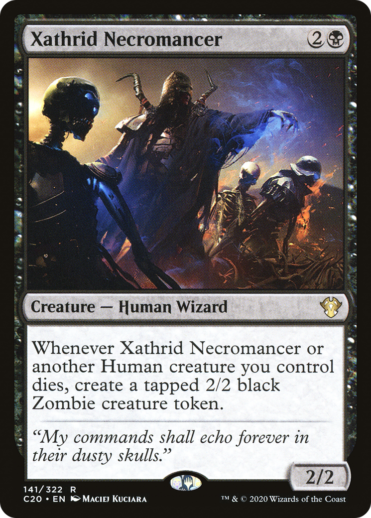 Xathrid Necromancer (C20-141)