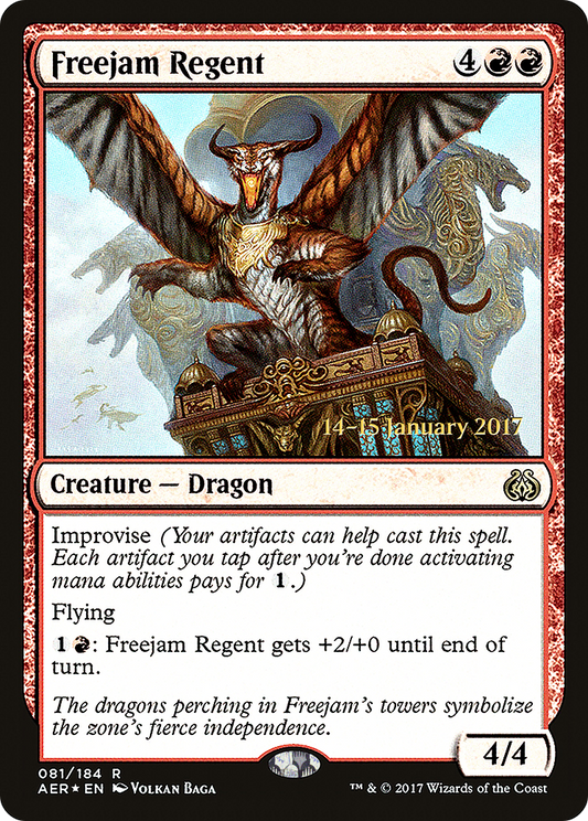 Freejam Regent (PRE-81S) (Foil)