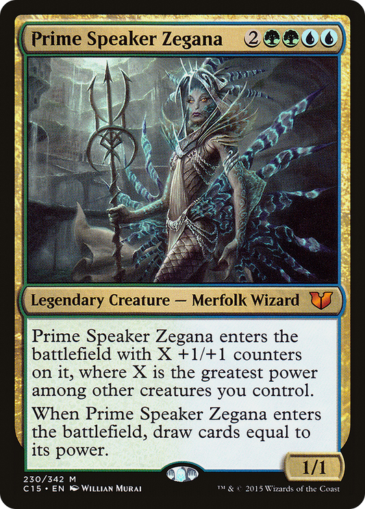 Prime Speaker Zegana (C15-230)