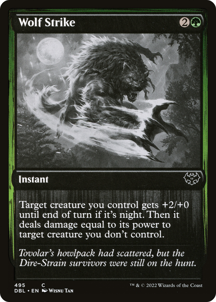 Wolf Strike (DBL-495) (Foil)