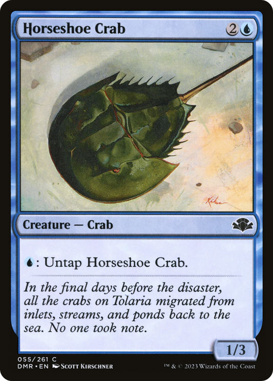 Horseshoe Crab (DMR-055) (Foil)
