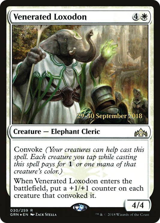Venerated Loxodon (PRE-30S) (Foil)