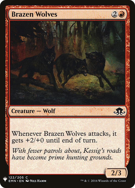 Brazen Wolves (LIST-EMN-122)