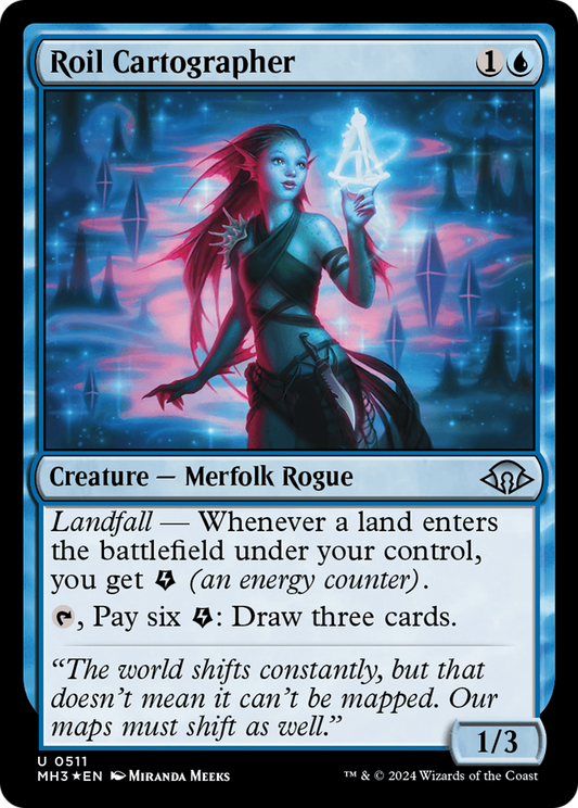Roil Cartographer (MH3-511) (Ripple) (Foil)