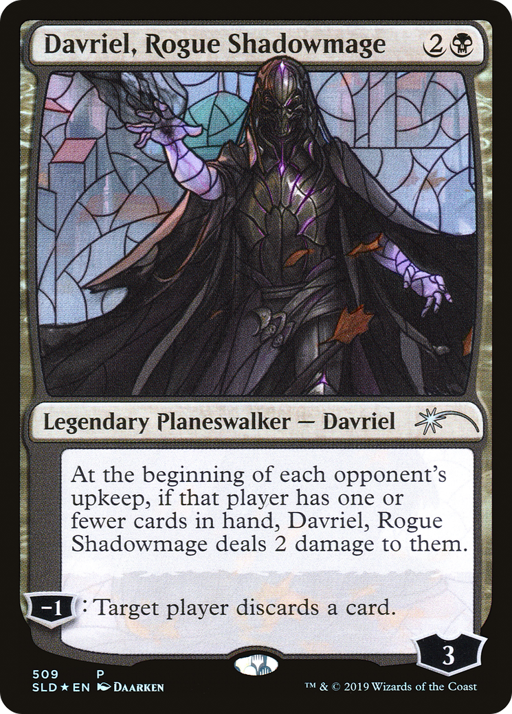 Davriel, Rogue Shadowmage (SLD-509) (Foil)