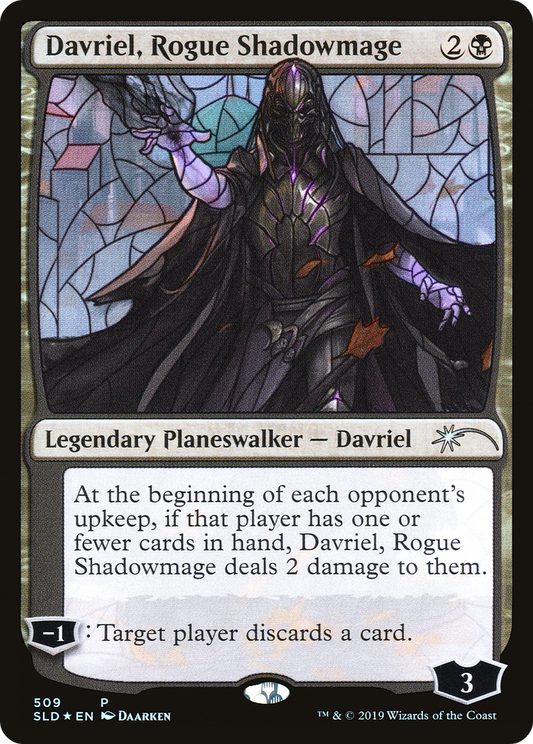 Davriel, Rogue Shadowmage (SLD-509) (Foil)