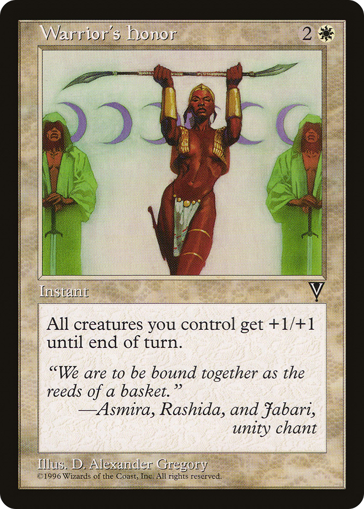 Warrior's Honor (VIS-024)