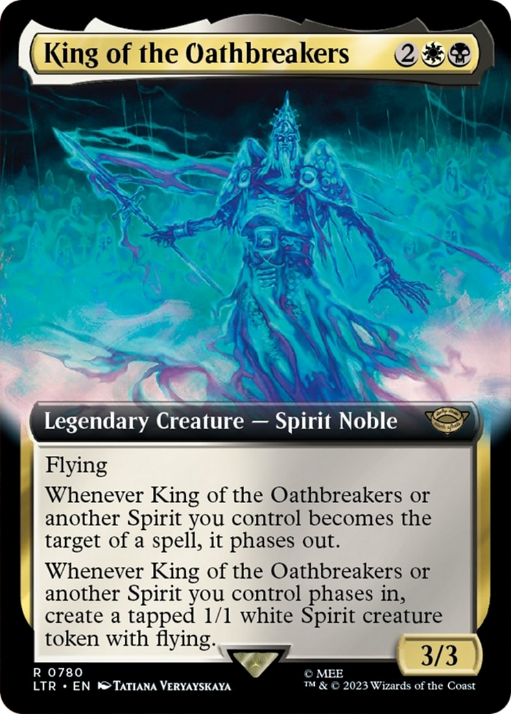 King of the Oathbreakers (LTR-780) (Extended Art) (Surge Foil)