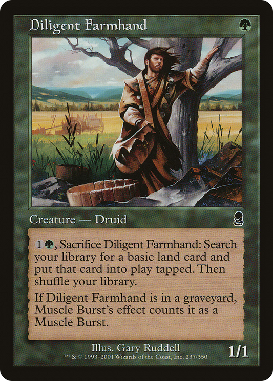 Diligent Farmhand (ODY-237) (Foil)