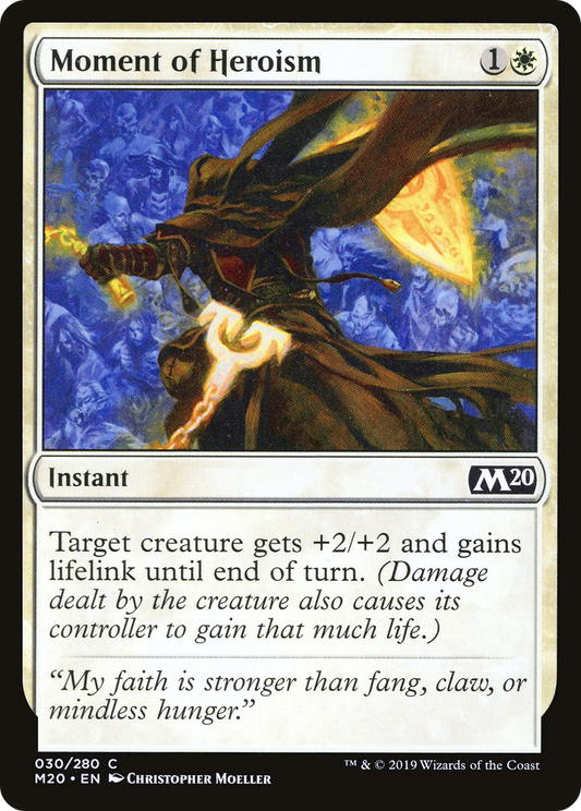Moment of Heroism (M20-030) (Foil)