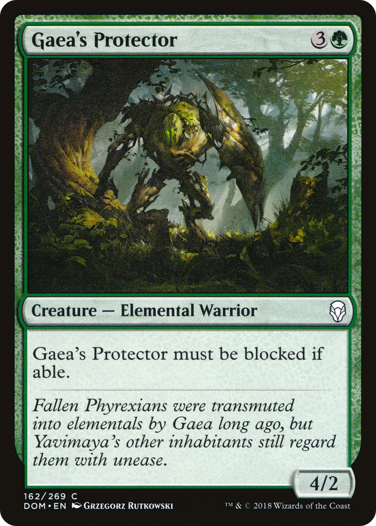 Gaea's Protector (DOM-162) (Foil)