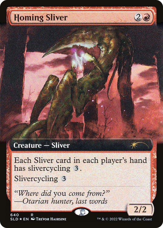 Homing Sliver (SLD-640) (Extended Art) (Foil)