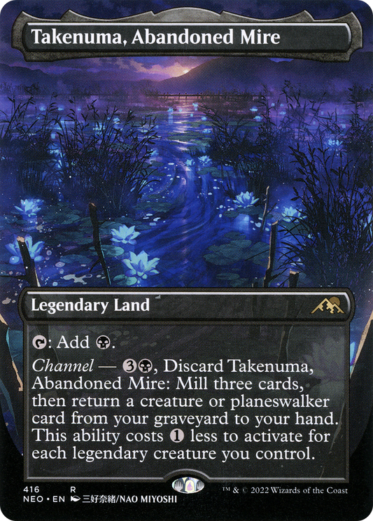 Takenuma, Abandoned Mire (NEO-416) (Borderless) (Foil)