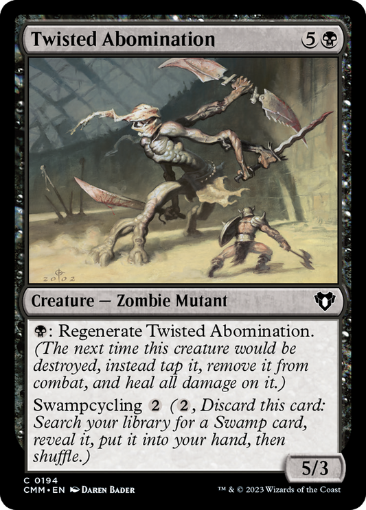 Twisted Abomination (CMM-194) (Foil)