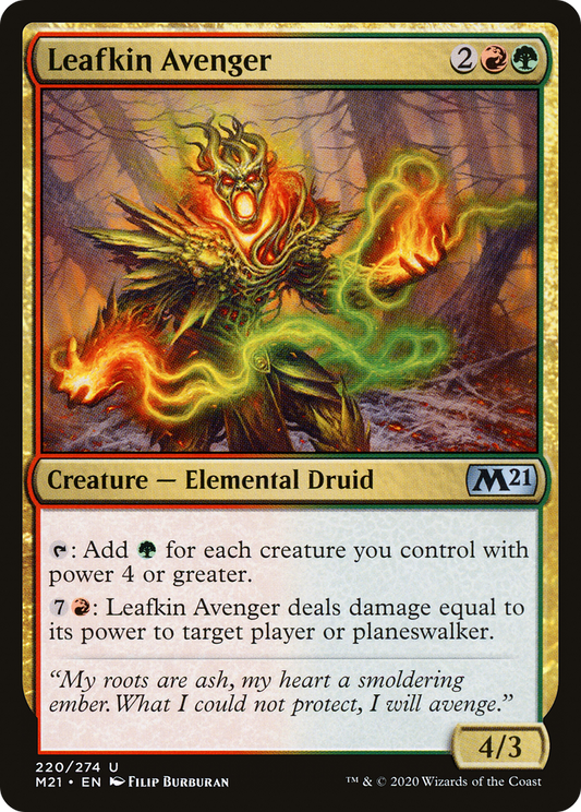 Leafkin Avenger (M21-220) (Foil)