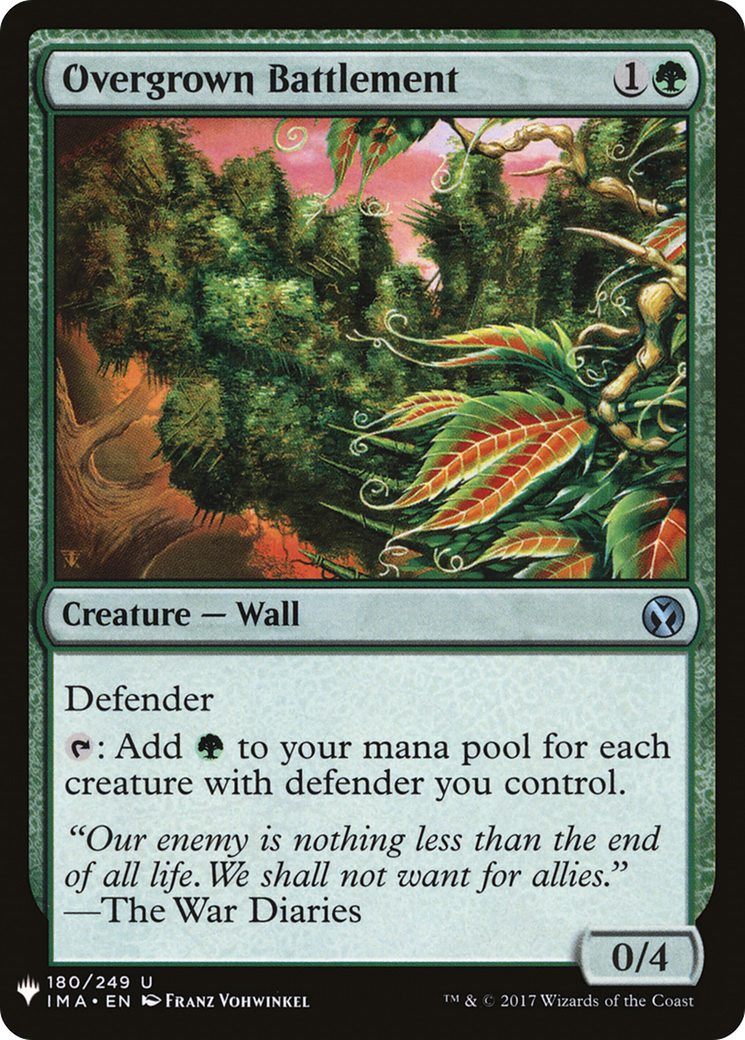 Overgrown Battlement (LIST-IMA-180)