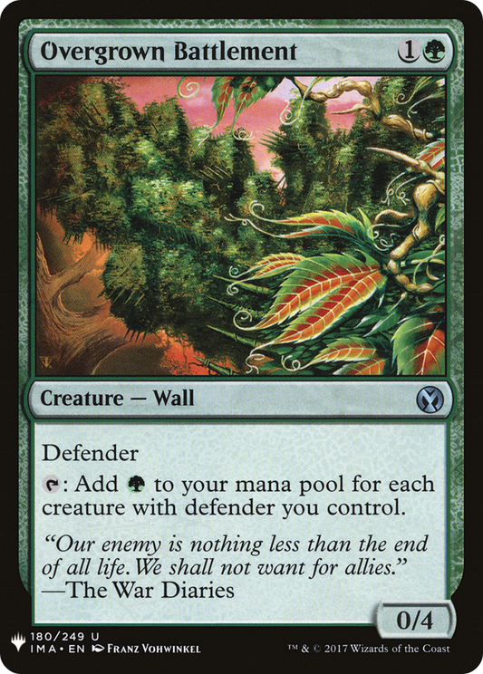 Overgrown Battlement (LIST-IMA-180)
