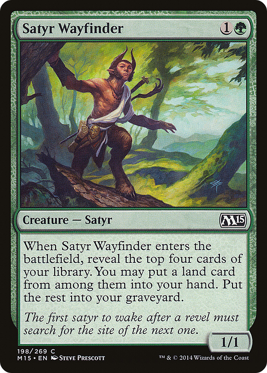 Satyr Wayfinder (M15-198) (Foil)