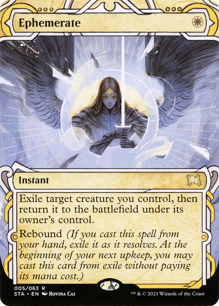 Ephemerate (STA-005) (Showcase) (Borderless) (Foil)