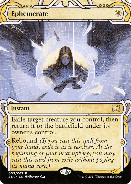Ephemerate (STA-005) (Showcase) (Borderless) (Foil)