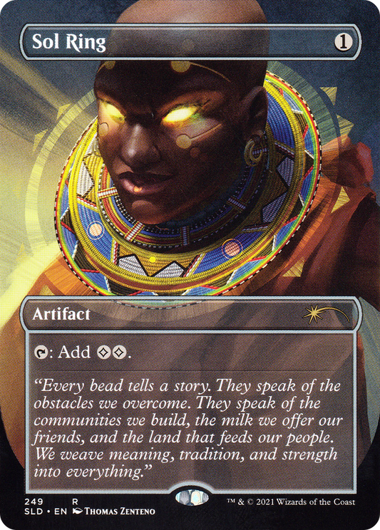 Sol Ring (SLD-249) (Borderless) (Foil)