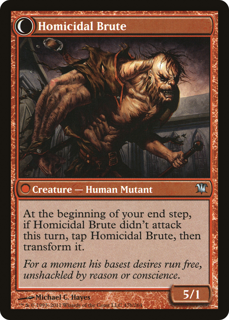 Civilized Scholar // Homicidal Brute (ISD-047)
