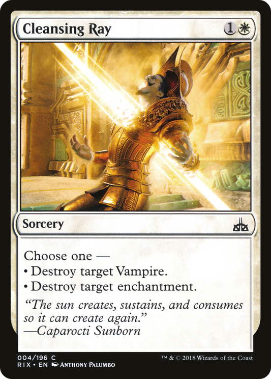 Cleansing Ray (RIX-004) (Foil)