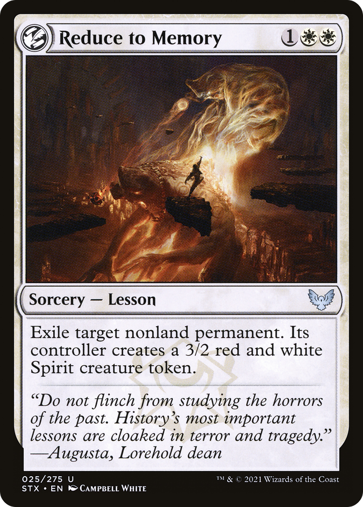 Reduce to Memory (STX-025)
