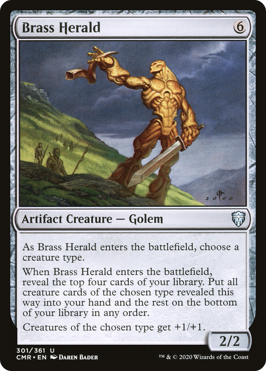 Brass Herald (CMR-301) (Foil)