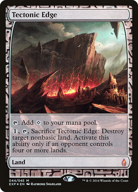Tectonic Edge (EXP-044) (Foil)