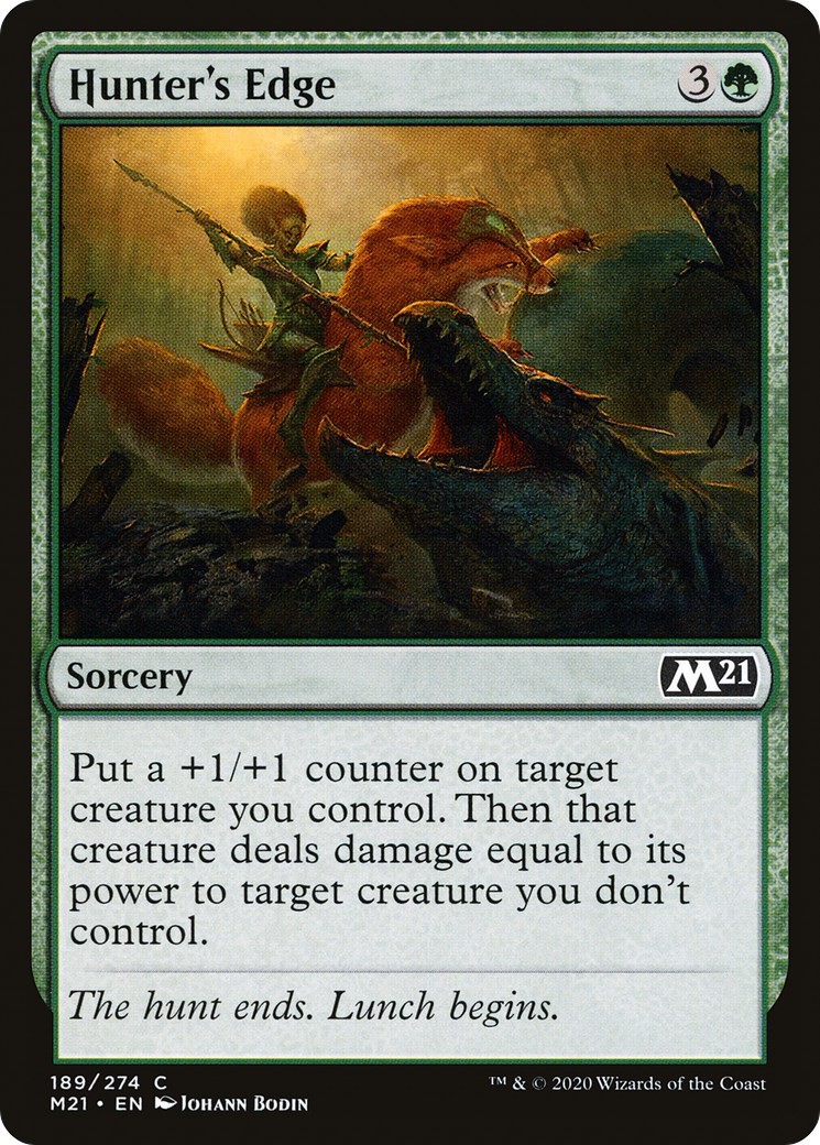 Hunter's Edge (M21-189) (Foil)