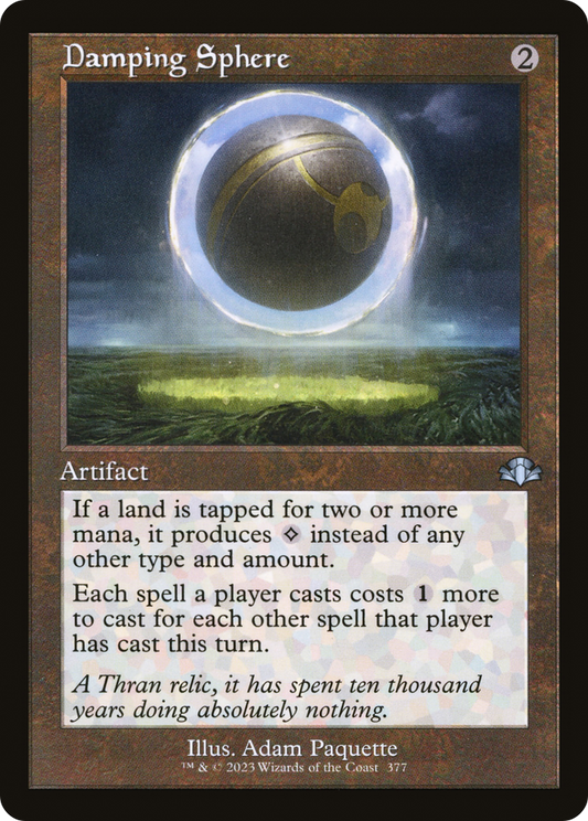 Damping Sphere (DMR-377) (Foil)