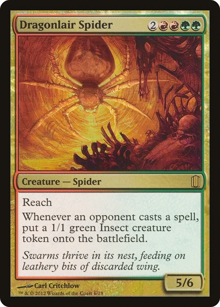 Dragonlair Spider (CM1-006) (Foil)