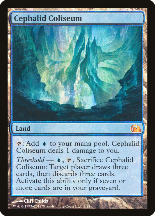 Cephalid Coliseum (V12-003) (Foil)