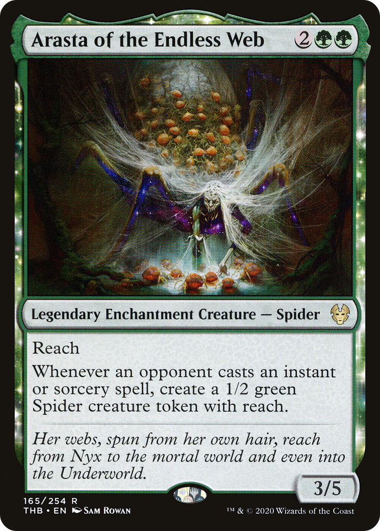 Arasta of the Endless Web (THB-165) (Foil)