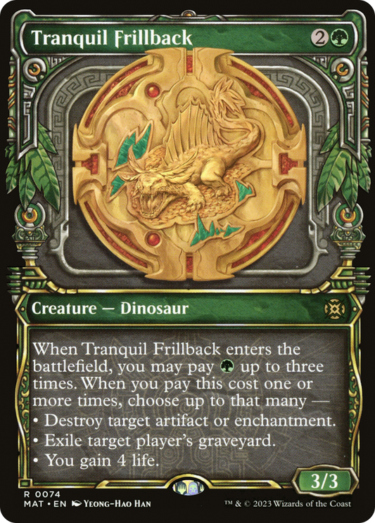 Tranquil Frillback (MAT-074) (Showcase)