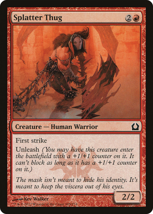 Splatter Thug (RTR-105) (Foil)