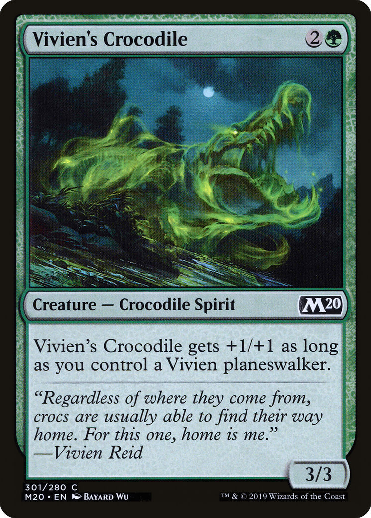 Vivien's Crocodile (M20-301)