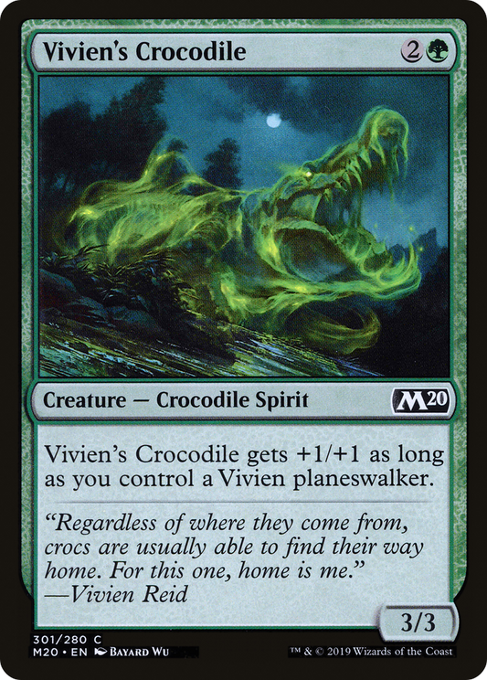 Vivien's Crocodile (M20-301)