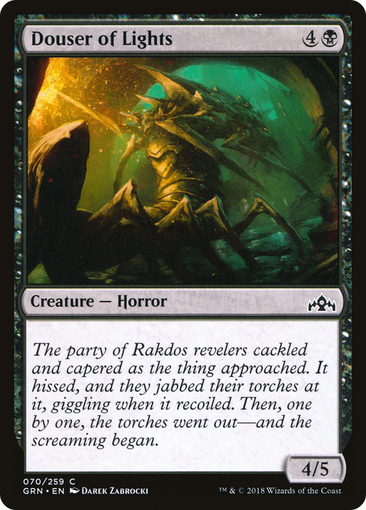Douser of Lights (GRN-070) (Foil)