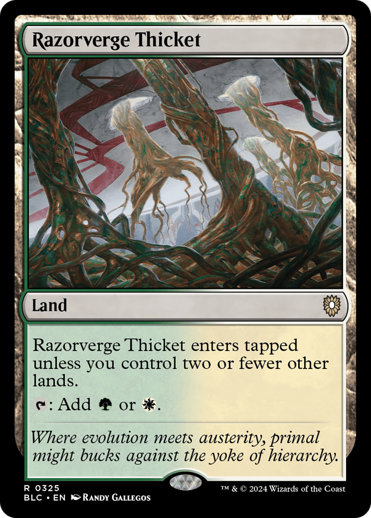 Razorverge Thicket (BLC-325)