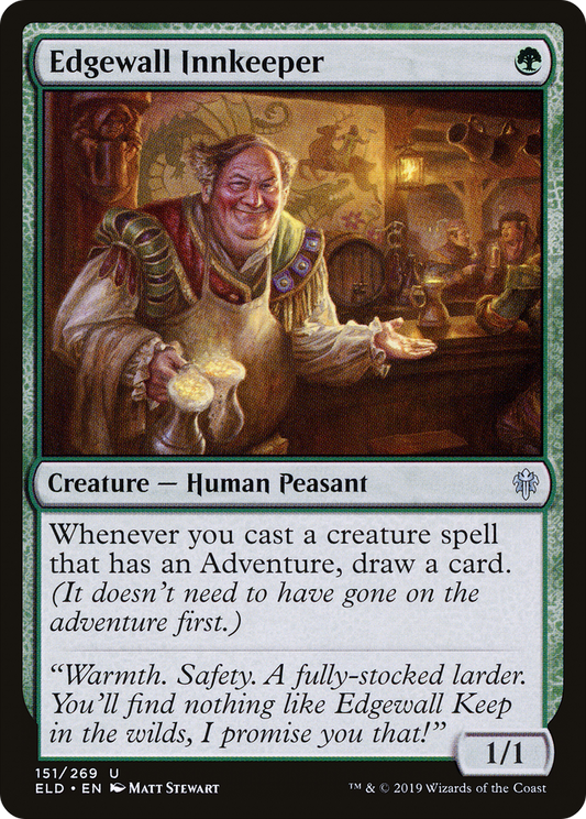 Edgewall Innkeeper (ELD-151) (Foil)
