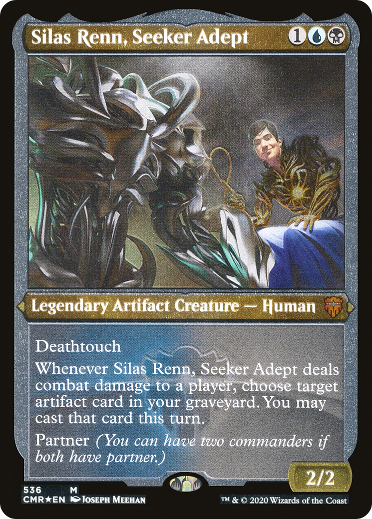 Silas Renn, Seeker Adept (CMR-536) (Etched Foil)