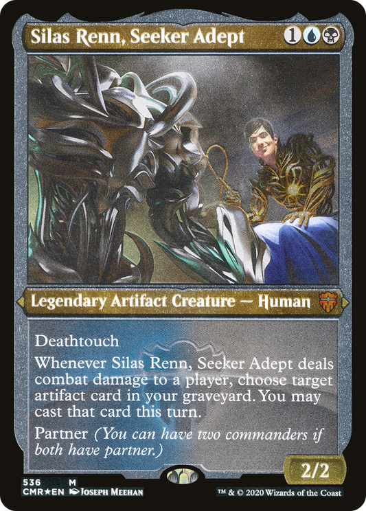 Silas Renn, Seeker Adept (CMR-536) (Etched Foil)