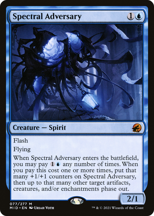 Spectral Adversary (MID-077) (Foil)
