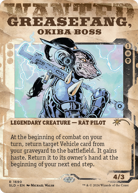 Greasefang, Okiba Boss (SLD-1690) (Showcase) (Borderless)
