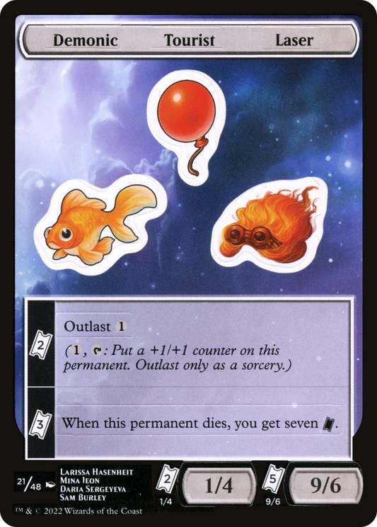 Demonic Tourist Laser (UNF-021)