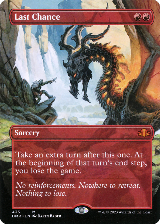 Last Chance (DMR-435) (Borderless) (Foil)